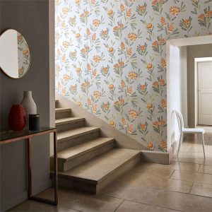 Wallpaper - Harlequin - Zapara Wallpapers -  Cayo Cerise/Zest
