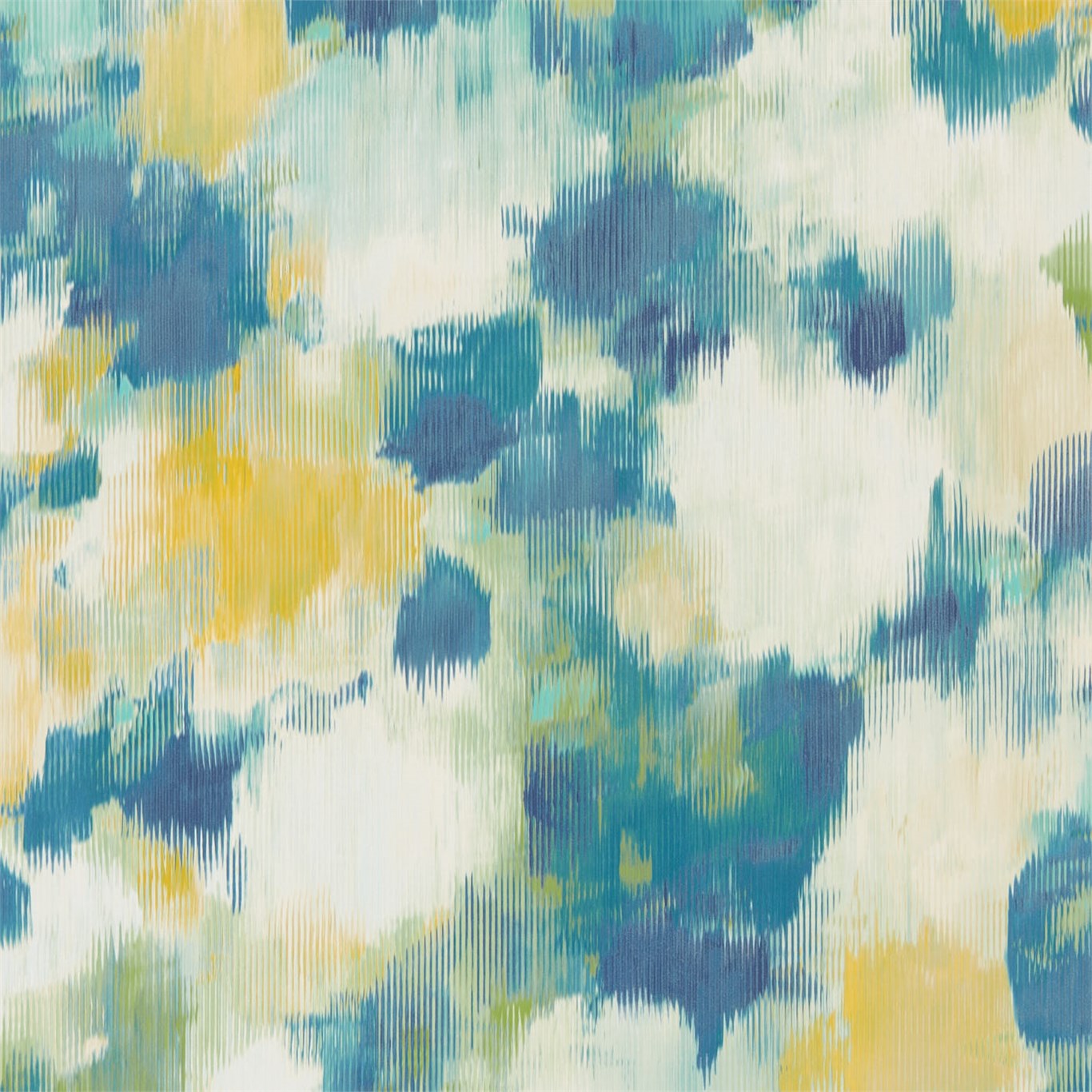 Wallpaper - Harlequin -  Standing Ovation Wallpaper -  Exuberance Lemon/Navy