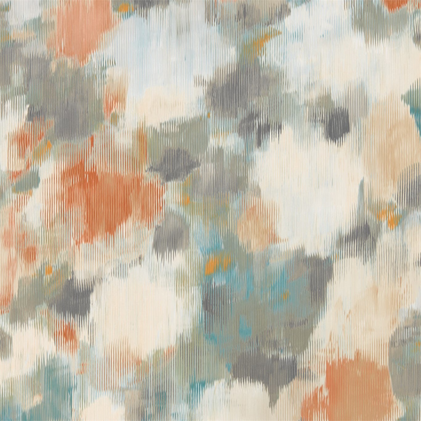 Tapet - Harlequin -  Standing Ovation Wallpaper -  Exuberance Tangerine/Sepia