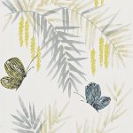 Wallpaper - Harlequin -  Jardin Bohème Wallpaper -  Floret Seaglass/Pebble
