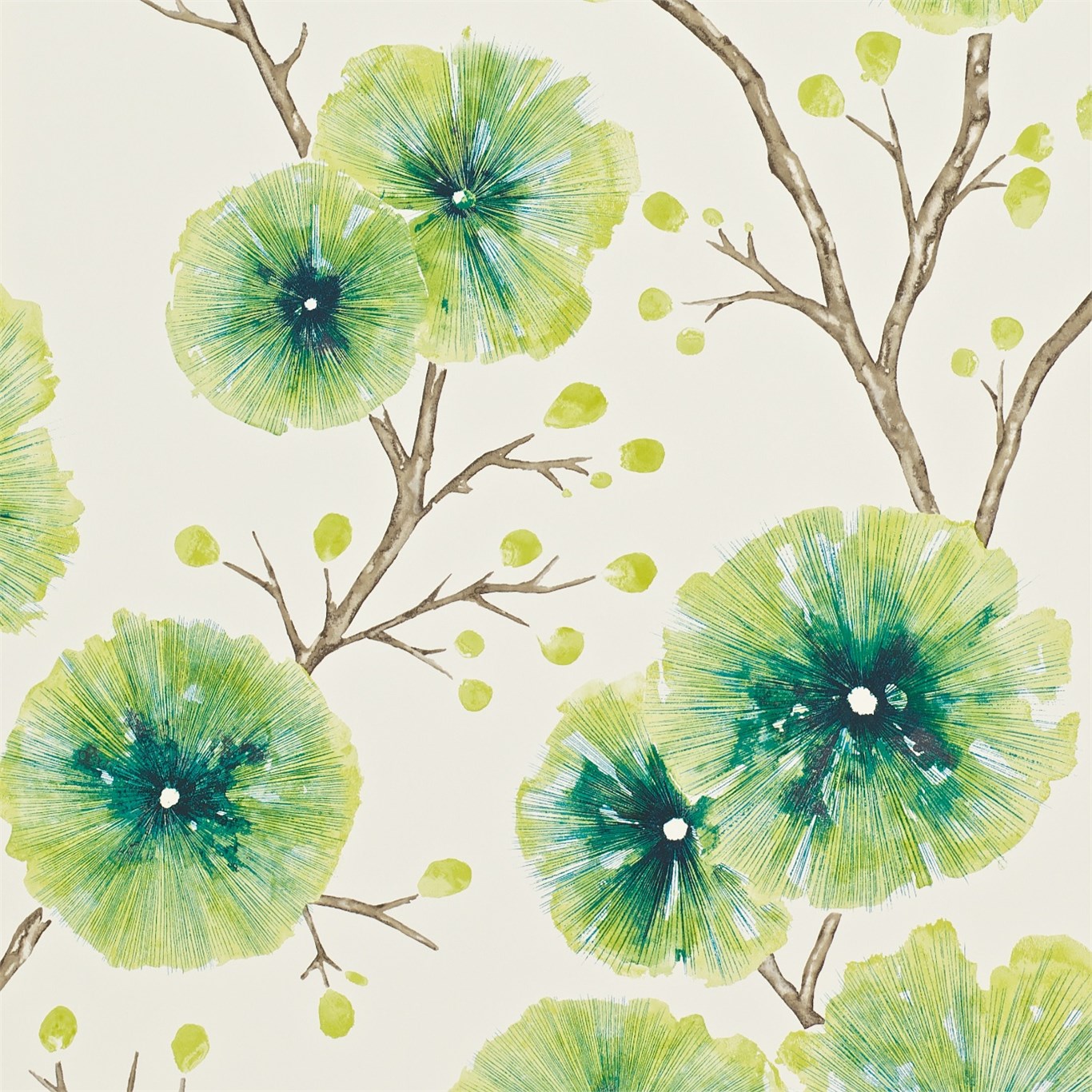 Tapet - Harlequin -  Amazilia Wallpaper -  Kabala Gooseberry