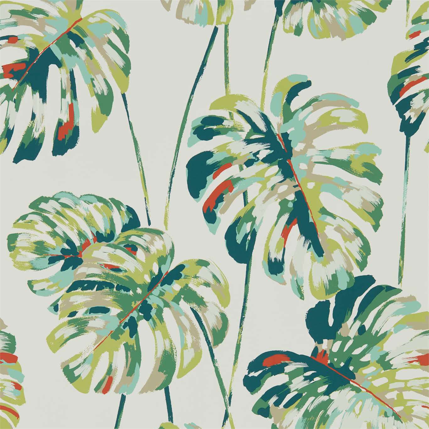 Tapet - Harlequin - Zapara Wallpapers -  Kelapa Emerald/Zest