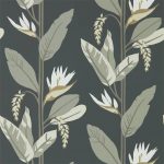 Tapet – Harlequin – Mirador Wallpaper – Llenya – Jet/Stone/Gold