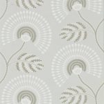Wallpaper – Harlequin – Paloma Wallpapers – Louella – Linen/Silver