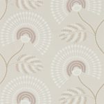 Wallpaper – Harlequin – Paloma Wallpapers – Louella – Rose Quartz/Pearl
