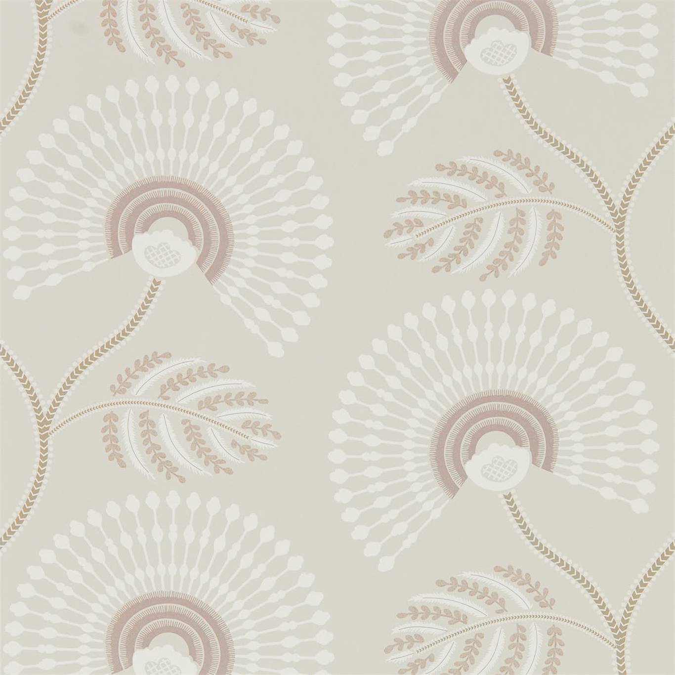 Tapet - Harlequin -  Paloma Wallpapers -  Louella Rose Quartz/Pearl