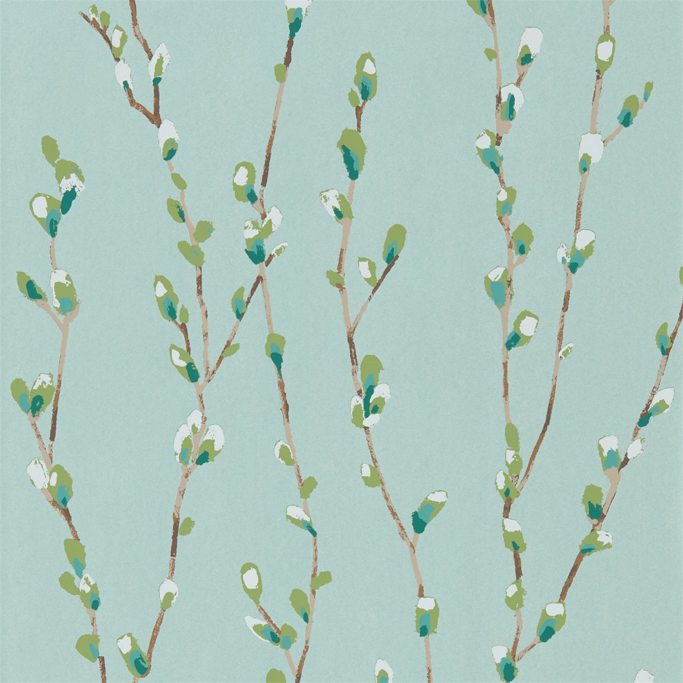 Wallpaper - Harlequin -  Standing Ovation Wallpaper -  Salice Mint/Emerald