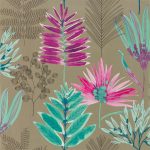 Tapet – Harlequin – Zapara Wallpapers – Yasuni – Lagoon/Cerise