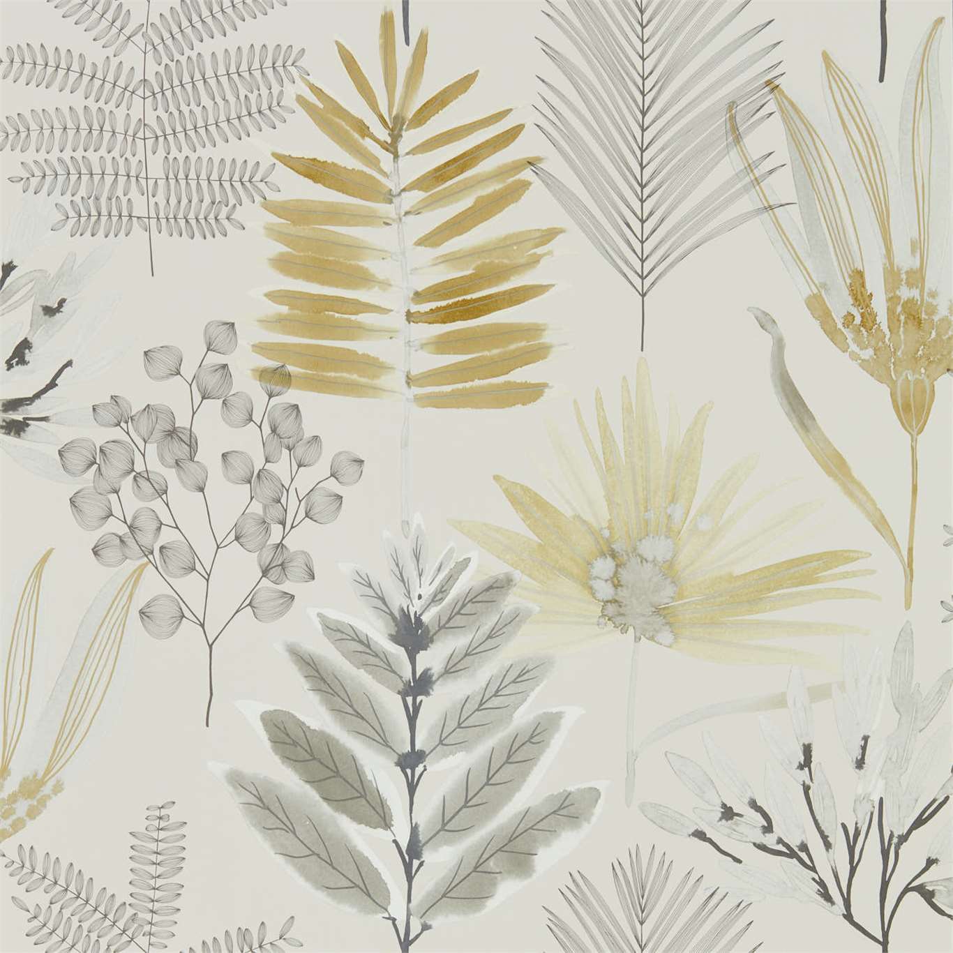 Tapet - Harlequin - Zapara Wallpapers -  Yasuni Ochre/Linen