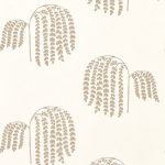 Wallpaper – Sanderson – Waterperry Wallpaper – Bay Willow – Ivory/Gold