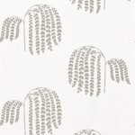 Wallpaper – Sanderson – Waterperry Wallpaper – Bay Willow – Silver