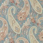 Tapet – Sanderson – Art of the Garden – Cashmere Paisley – Teal/Spice