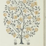 Tapet – Sanderson – Caspian – Anaar Tree – Charcoal/Gold