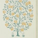 Wallpaper – Sanderson – Caspian – Anaar Tree – English Grey/Woad