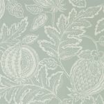 Tapet – Sanderson – Caspian – Cantaloupe – English Grey