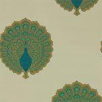 Tapet - Sanderson -Caspian Kalapi Peacock