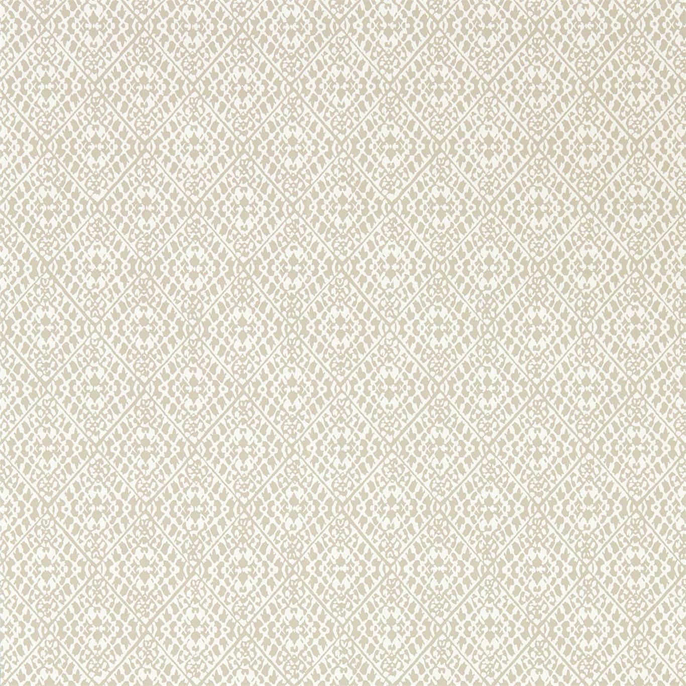 Tapet - Sanderson -Caspian Pinjara Trellis Linen