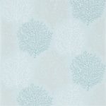Tapet – Sanderson – Voyage of Discovery – Coral Reef – Aqua/Silver