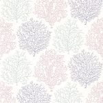 Tapet – Sanderson – Voyage of Discovery – Coral Reef – Teal/Mauve