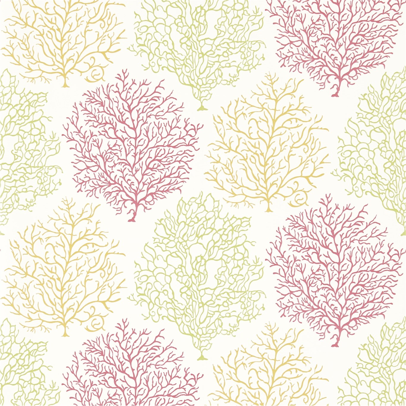 Wallpaper - Sanderson Voyage of Discovery Coral Reef Tropical/Brights