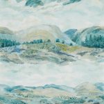 Tapet – Sanderson – Elysian – Elysian (Wallpaper) – Whitstable Blue