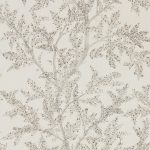 Wallpaper – Sanderson – Elysian – Farthing Wood – Silver