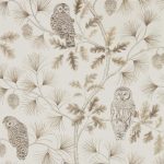 Tapet-Sanderson-Elysian-Owlswick-Wallpaper-Linen-1