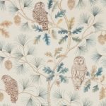 Tapet - Sanderson Elysian Owlswick (Wallpaper) Teal
