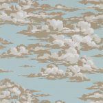 Wallpaper – Sanderson – Elysian – Silvi Clouds – English Blue