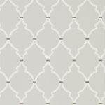 Tapet - Sanderson Art of the Garden Empire Trellis Silver/Calico