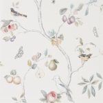 Wallpaper – Sanderson – Art of the Garden – Fruit Aviary – Cream/Multi