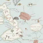 Wallpaper – Sanderson – Voyage of Discovery – Galapagos – Ocean Blue