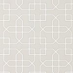 Wallpaper – Sanderson – Glasshouse – Hampton Trellis – Grey