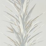 Wallpaper – Sanderson – Glasshouse – Yucca – Grey/Gilver