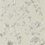 Wallpaper – Sanderson – Woodland Walk- Magnolia & Pomegranate – Ivory/Charcoal