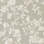 Tapet – Sanderson – Woodland Walk- Magnolia & Pomegranate – Silver/Linen