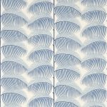 Wallpaper – Sanderson – Voyage of Discovery – Manila – Blue/Linen