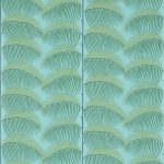 Wallpaper – Sanderson – Voyage of Discovery – Manila – Turquoise/Green
