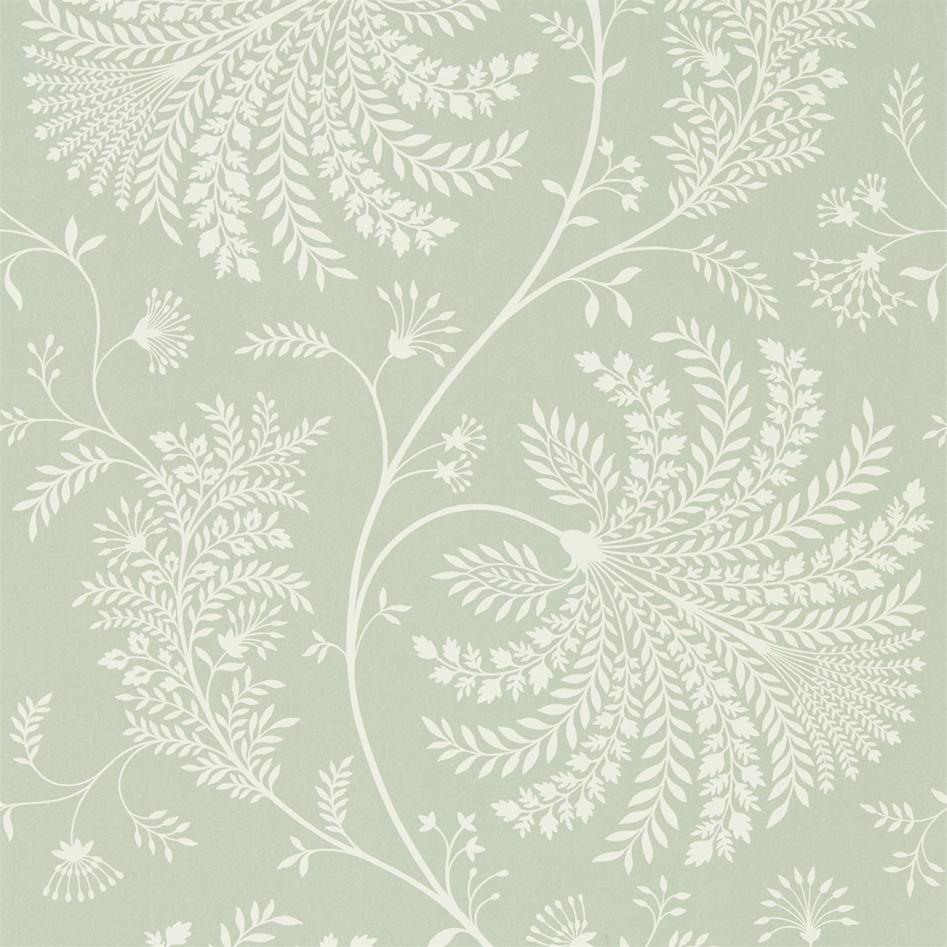 Tapet - Sanderson Art of the Garden Mapperton Sage/Cream