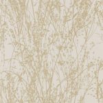 Wallpaper – Sanderson – Woodland Walk- Meadow Canvas – Wheat/Cream