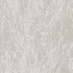 Tapet – Sanderson – Woodland Walk- Meadow Canvas – White/Grey