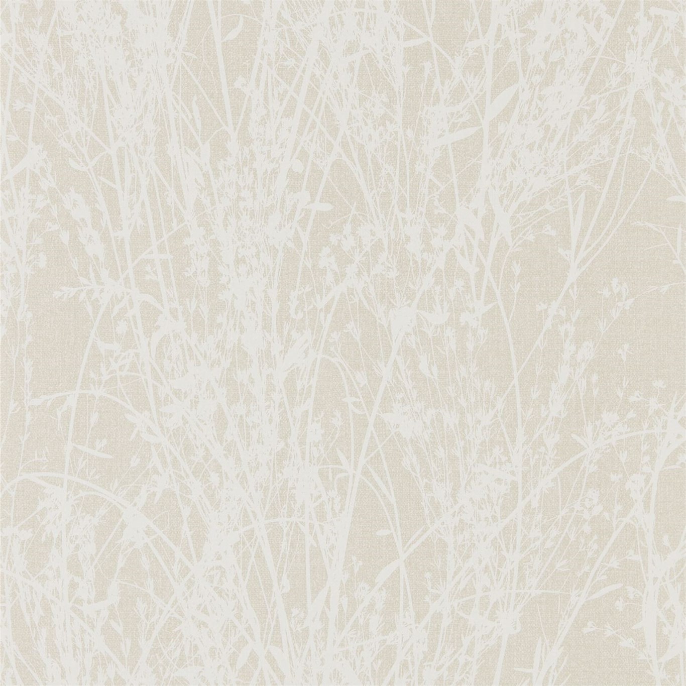 Tapet - Sanderson Woodland Walk Wallpapers Meadow Canvas White/Parchment