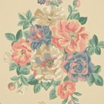 Wallpaper – Sanderson – Caverley – Midsummer Rose – Antique/Rose
