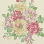 Tapet - Sanderson Caverley Wallpapers Midsummer Rose Lilac/Rose