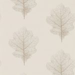 Wallpaper – Sanderson – Woodland Walk- Oak Filigree – Milk/Pearl
