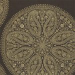 Tapet-Sanderson-Paisley-Circles-Charcoal-1