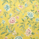 Wallpaper – Sanderson – Caverley – Porcelain Garden – Rose/Linden
