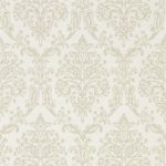 Wallpaper – Sanderson – Waterperry Wallpaper – Riverside Damask – Oyster/Pearl