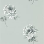 Tapet – Sanderson – Waterperry Wallpaper – Rosa – Mint