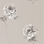 Tapet – Sanderson – Waterperry Wallpaper – Rosa – Silver